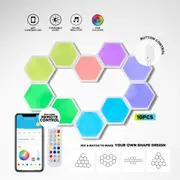 IlluminX Hexagon Smart Shaped Lights 10 Pack