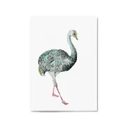 Australian Emu Painting Animal Nursery Wall Art #2