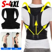 Adjustable Back Brace and Posture Corrector Women Men Lightweight Belt Corset