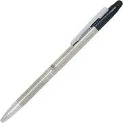 Pilot LFBKS-1SUF-B Frixion Ink Ballpoint Pen Frixion Ball Slim Biz, Black Ink, Black