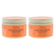 Shea Moisture Coconut & Hibiscus Curl Enhancing Smoothie - Pack of 2 by Shea Moisture for Unisex - 12 oz Cream