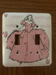 Sweet 16 Happy Birthday Design Metal Double Toggle Light Switch Cover Plate