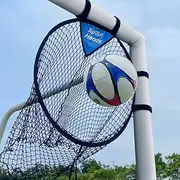 TopShot Soccer Goal Net Target Training - Soccer Training Equipment | Top Bins | Durable Design - Extra-Long Straps - Set of 2 with Carry case