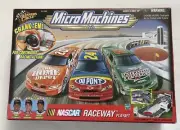 VINTAGE 1999 MICRO MACHINES NASCAR RACEWAY PLAYSET NEW IN OPEN BOX 97066