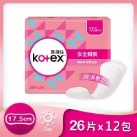 在飛比找環球Online優惠-【Kotex 靠得住】安全瞬吸護墊 加長無香17.5cm 2