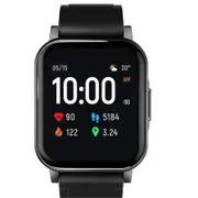 English Version LS02 Smart Watch IP68 Waterproof 12 Sport Models Bluetooth 5.0 Sport Heart Rate Monitor Call Reminder - Black