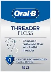 Oral-B Glide Pro-Health Threader Floss 30 Count
