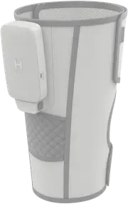 Homedics Modular Knee Compression Wrap + Controller Light Grey