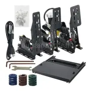 RACEBEAR 200KG Throttle Clutch Brake Pedal+Base Board Mini Pedal PC Racing Game