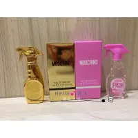 在飛比找蝦皮購物優惠-Moschino 小粉紅/亮金金女性淡香水5ml*2入/小香