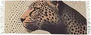 [AIXIWAWA] Women's Pashminas Scarf Leopard Dot Print, Shawls Wrap Lightwight with Tassel for Evening Dress Dinner Party, Multicolor