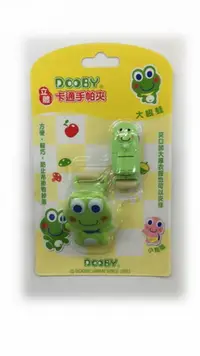 在飛比找樂天市場購物網優惠-大眼蛙Dooby 立體卡通手帕夾D-5213