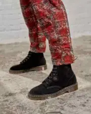 NIB DR MARTENS 101 SUEDE ANKLE BOOTS MADE IN ENGLAND 26852001 UK 6/US Men 7/ W8