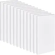 OLYCRAFT 12 Pcs White Foam Board 10x20cm Foam Core Board for Crafts 5.5mm Thick White Core Mat PVC Foam Board Sheets Mat Boards Poster Boards for Crafts Framing Art Display Presentation