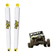 2 x Front 50mm Lift RAW 4x4 Nitro Shock Absorbers for Nissan Frontier Navara D22
