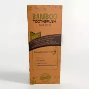 10 Pack Of Bamboo Toothbrush Soft Charcoal Bristles - Multi-Colored Toothbrushes