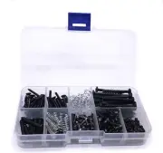 248 Pieces 9 Types Electric Guitar Screw Kit Guitar Mounting Screws Assortment B
