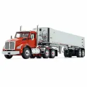 Kenworth T880 East End Dump - Orange/Chrome - First Gear 1:50 Scale #50-3453 New