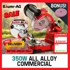 BAUMR-AG Chainsaw Sharpener 350W Alloy Chain Saw Electric Grinder Bench Tool