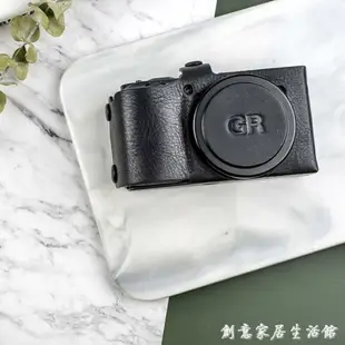 LARRY理光GR2GR3GR3X相機包手工復古真皮保護套便攜包攝影包配件【摩可美家】