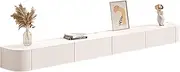 MLarge Floating TV Stand Wall Mounted with Storage for Entertainment Center (260CM) Stylish and Functional Wall Mount Stand for TVs