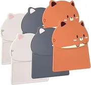 1 Set Cartoon Animal Toilet Seat Lifters Pig Cat Bear Hygienic Toilet Accessories Touch Design for Sanitary Use Public Restrooms