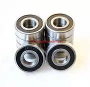 6010-2RS Premium Sealed Ball Bearing 50 x 80 x 16 (Qty. 10), 2 Side Rubber Seals
