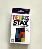Brainwright TETRIS STAX - Tetrimino Packing Puzzle - New 48 Puzzles game