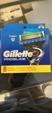 Gillette Proglide Razor Blade 8 Refill Cartridges
