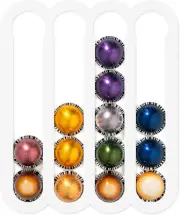 Adhesive/Magnet Coffee Pod Holder Organizer For Nespresso Vertuo Capsules Wall