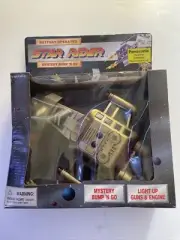 VINTAGE ULTRA RARE STAR RIDER MYSTERY BUMP AND GO SPACESHIP TOY NEW SEALED 1990s