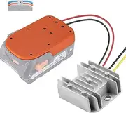 120W 10A 18V to 12V Step Down Converter for Ridgid 18V Battery DC 18V to DC 12V Max for Ridgid Adapter Converter with Upgraded Low Voltage Protection for Golf Rc Car Truck Light