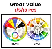 Artists Colour Wheel Mixing Colour 13.5cm, 1 -20 WHEELS