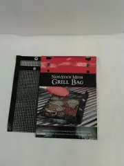 Charcoal Companion Non-Stick Mesh Grilling Bag-CC4142--10.63"X8.66"X.39"