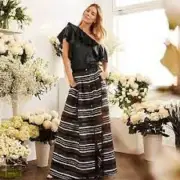 BNWT SASS & BIDE "Grand Illusion" Organza Maxi Skirt - Size 6 - $450