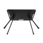 Folding Camping Table Aluminum Picnic Table Portable Tracticals Table Height BY
