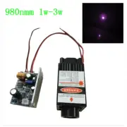 3000mw High Power Infrared IR Laser Dot Module 980nm 3W Diode Lazer Emitter 12V