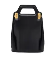 Salvatore Ferragamo Wanda Mini Top Handle Bag One size Black