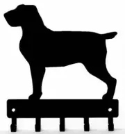 Spinone Italiano Dog Key Rack/ Leash Hanger Made in USA