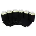 20 X Cup Sleeve Neoprene Beer Can Cooler Drink Bottle Holder Insulated Cover New