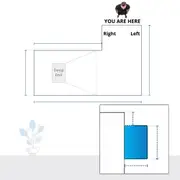 L Shape Pool Cover - Left/Right Steps
