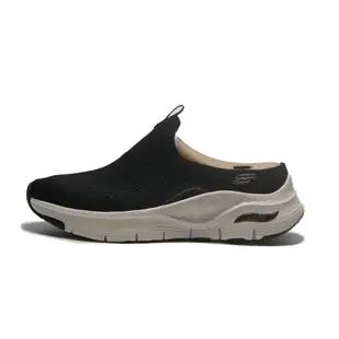 SKECHERS 休閒鞋 ARCH FIT 黑 懶人鞋 健走鞋 女 149774BKRG