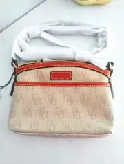✨NWT DOONEY & BOURKE CROSSBODY BAG DOONEY MONOGRAM BAG NUDE DOMED CROSSBODY✨