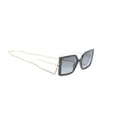 [Chopard Eyewear] Chopard Eyewear-Black Acetate Sunglasses-Donna OS OS