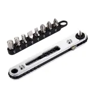 9-in-1 Thin Ratchet Wrench Set - Straight