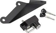 Kijima BM-05003 Motorcycle Parts Helmet Lock (For Car Model), Black, For BMW: S1000RR