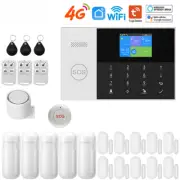 4G WIFI Home Alarm System Alarme Residencial Smart Home House Alarmas Tuya Smart