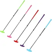 Ｓｉｍｈｏａ 5Pcs Golf Putter Retractable Golf Club Right or Left Handed Golfers Mini Golf Putter Two Way Golf Putters for Children