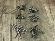 60 pcs #6 phillips oval stainless steel trim screw assortment fits Dodge (for: Chrysler)