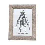 Pigeon & Poodle Oxford Faux Shagreen Frame, 5 x 7